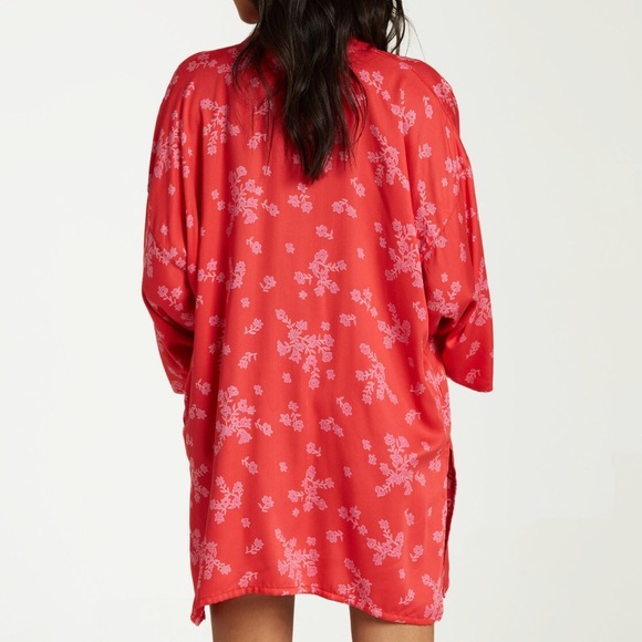 🌴🔆BILLABONG- KOLA KIMONO COVER UP🔆🌴 - Picture 8 of 12